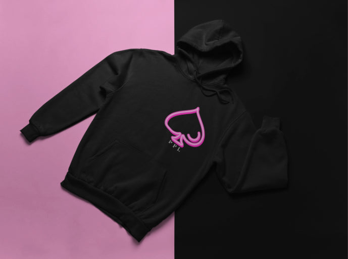 COWGIRLS HOODIES🏇(BLACK)