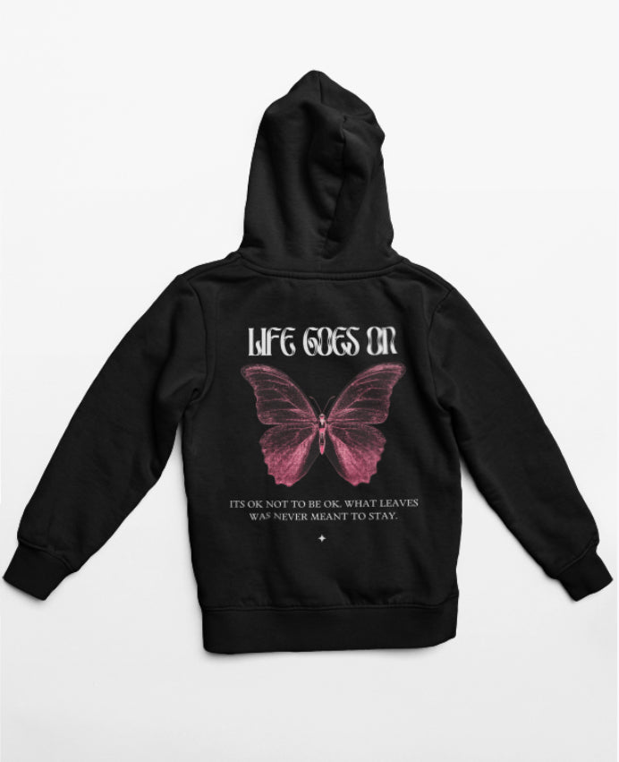 LIFE GOES ON🦋(BLACK)